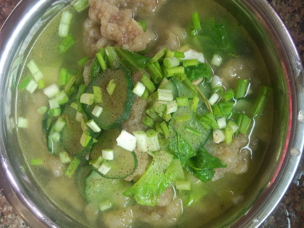 黃瓜肉丸子湯