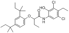 2-[2,4-雙（1,1-二甲基丙基）苯氧基]-N-（3,5-二氯-4-乙基-2-羥基苯基）丁醯胺
