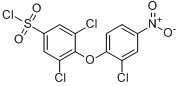 3,5-二氯-4-（2-氯-4-硝基苯氧基）苯-磺醯氯