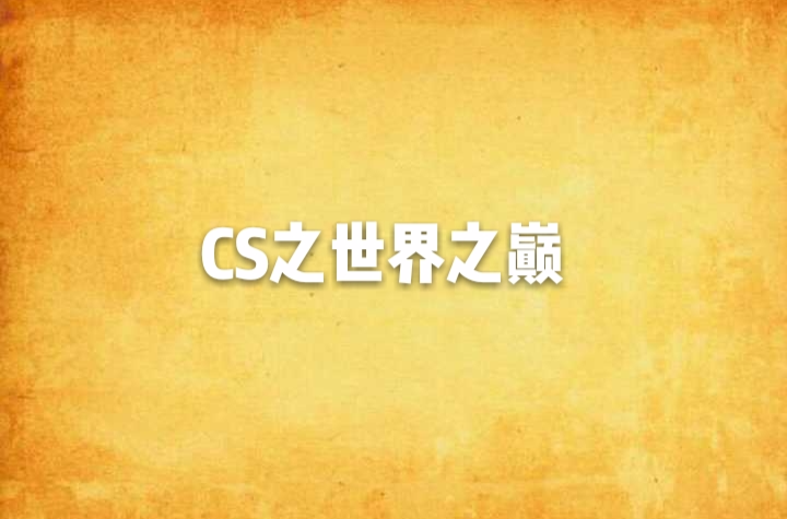 CS之世界之巔