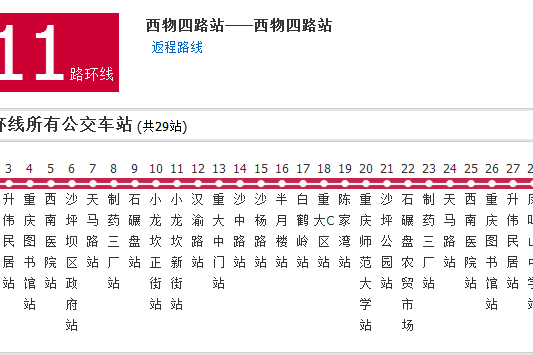 重慶公交211路環線