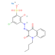 3-[（1-丁基-1,2-二氫-4-羥基-2-氧代-3-喹啉基）偶氮]-5-氯-2-羥基-苯磺酸單鈉鹽
