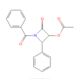 (3R,4S)-1-苯甲醯基-3-乙醯氧基-4-苯基-2-丙內醯胺