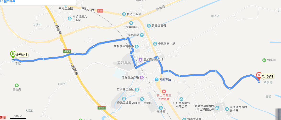 中山公交088路