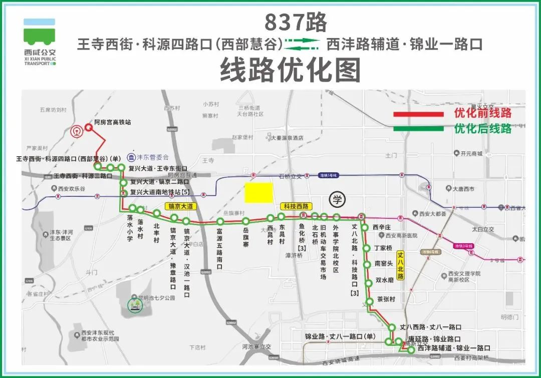 西鹹公交837路