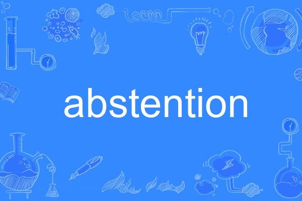 abstention