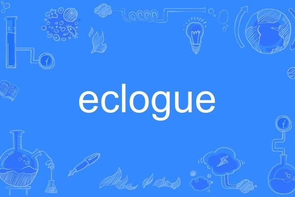 eclogue