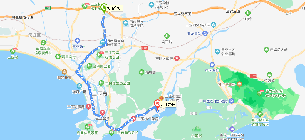 三亞公交2路