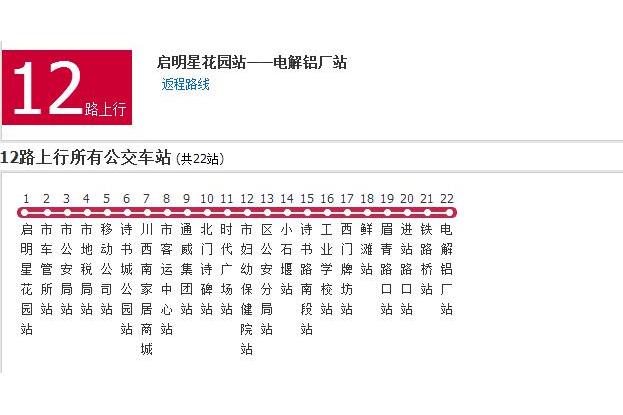 眉山公交12路