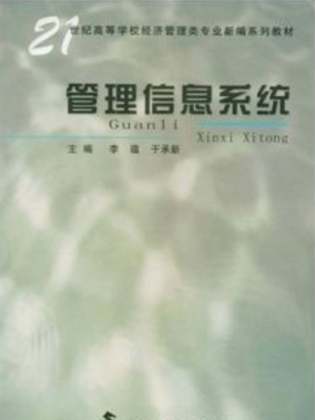 管理信息系統(李蘊、於承新所著書籍)