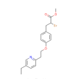 2-溴-3-[4-[2-（5-乙基-2-吡啶基）乙氧基]苯基]丙酸甲酯