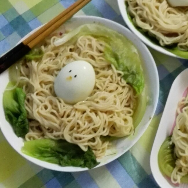 鳥巢蛋寶創意早餐