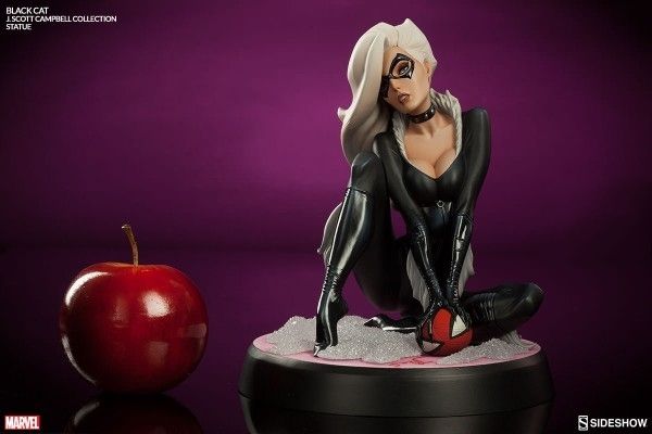 Sideshow新品： Black Cat/黑貓 J. Scott Campbell 漫畫版雕像