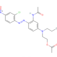 乙酸-2-[[3-乙醯氨基-4-[（2-氯-4-硝基苯基）偶氮]苯基]（2-氰乙基）氨基]乙酯