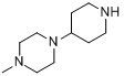 1-甲基-4-（4-哌啶基）哌嗪，98%