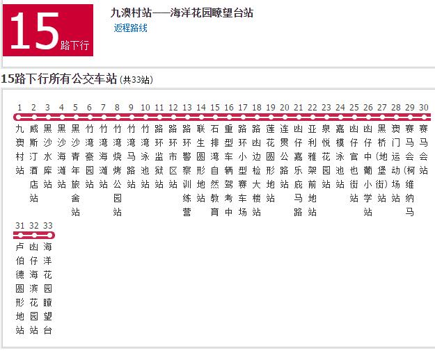 澳門公交15路