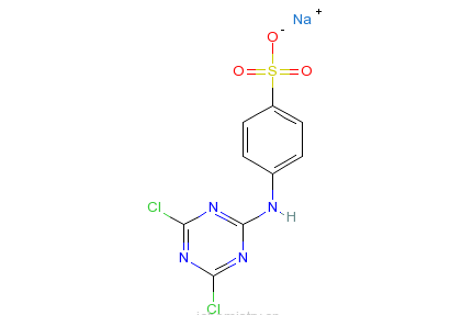對-[（4,6-二氯-1,3,5-三嗪-2-基）氨基]苯磺酸鈉