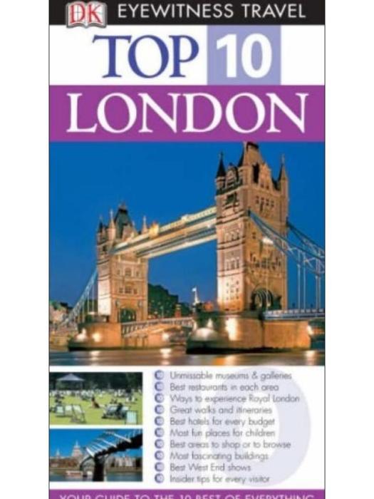 London Top 10 (Eyewitness Top Ten Travel Guides)