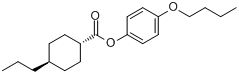 反-4-丙基-1-環己甲酸-4-丁氧基苯酯