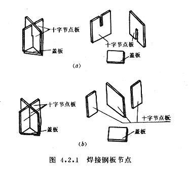 焊接鋼板節點