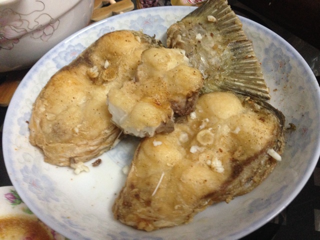 炸草魚