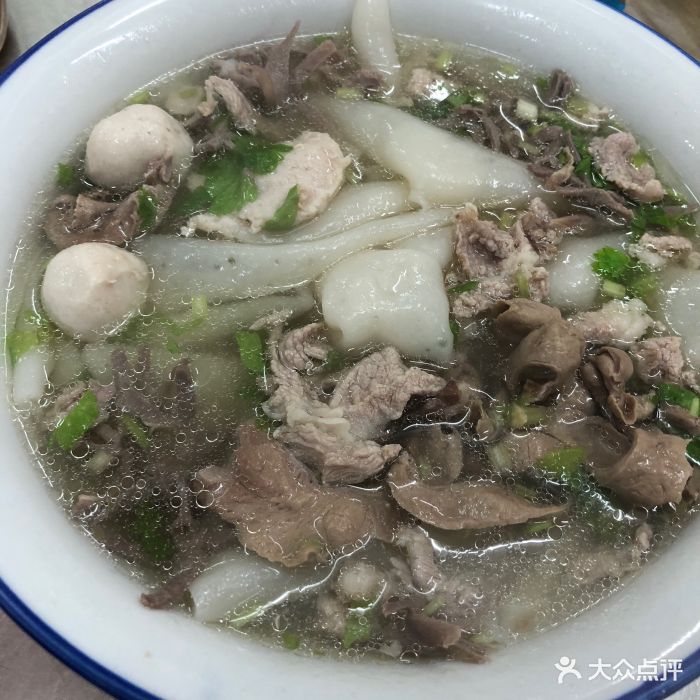 蘑菇粿汁湯