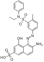 6-氨基-5-[[3-[（乙苯基氨基）磺基]-4-甲苯基]偶氮]-4-羥基-2-萘磺酸