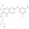 7-[[4-氯-6-[（3-磺基苯基）氨基]-1,3,5-三嗪-2-基]氨基]-4-羥基-3-[（2-磺基苯基）偶氮]-2-萘磺酸三鈉鹽