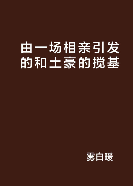 由一場相親引發的和土豪的攪基