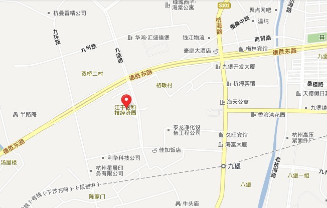 杭州網商園地理位置