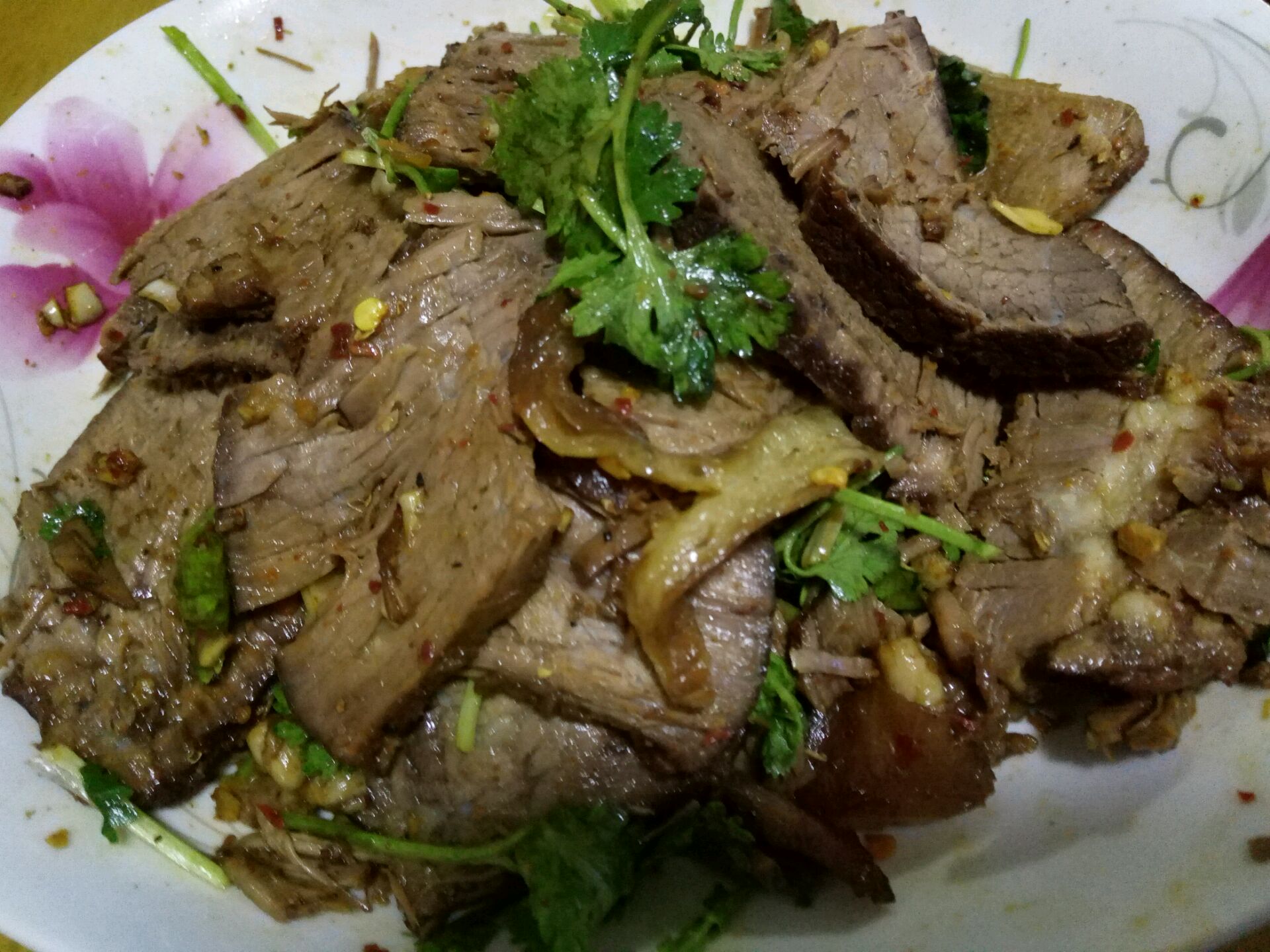 醬拌牛肉