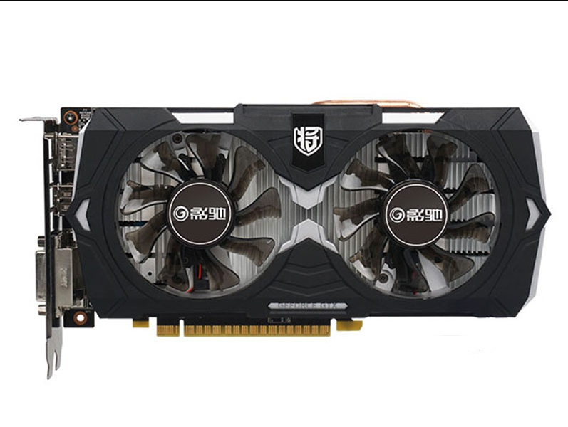 影馳GeForce GTX 1050骨灰黑將