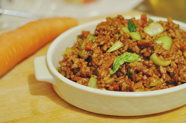 培根醬油炒飯