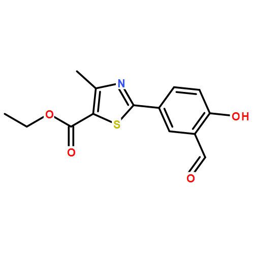 2-（3-醛基-4-羥苯基）-4-甲基噻唑-5-甲酸乙酯