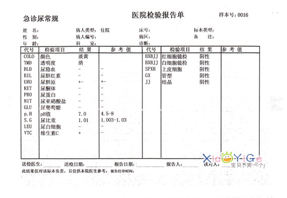 用藥期間要進行尿常規檢查