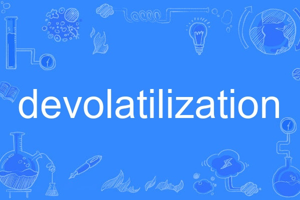 devolatilization