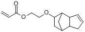 2-丙烯酸-2-[（3A,4,5,6,7,7A-六氫-4,7-亞甲基-1H-茚-5基）氧]乙酯