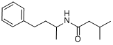 N-（1-甲基-3-苯丙基）異戊醯胺