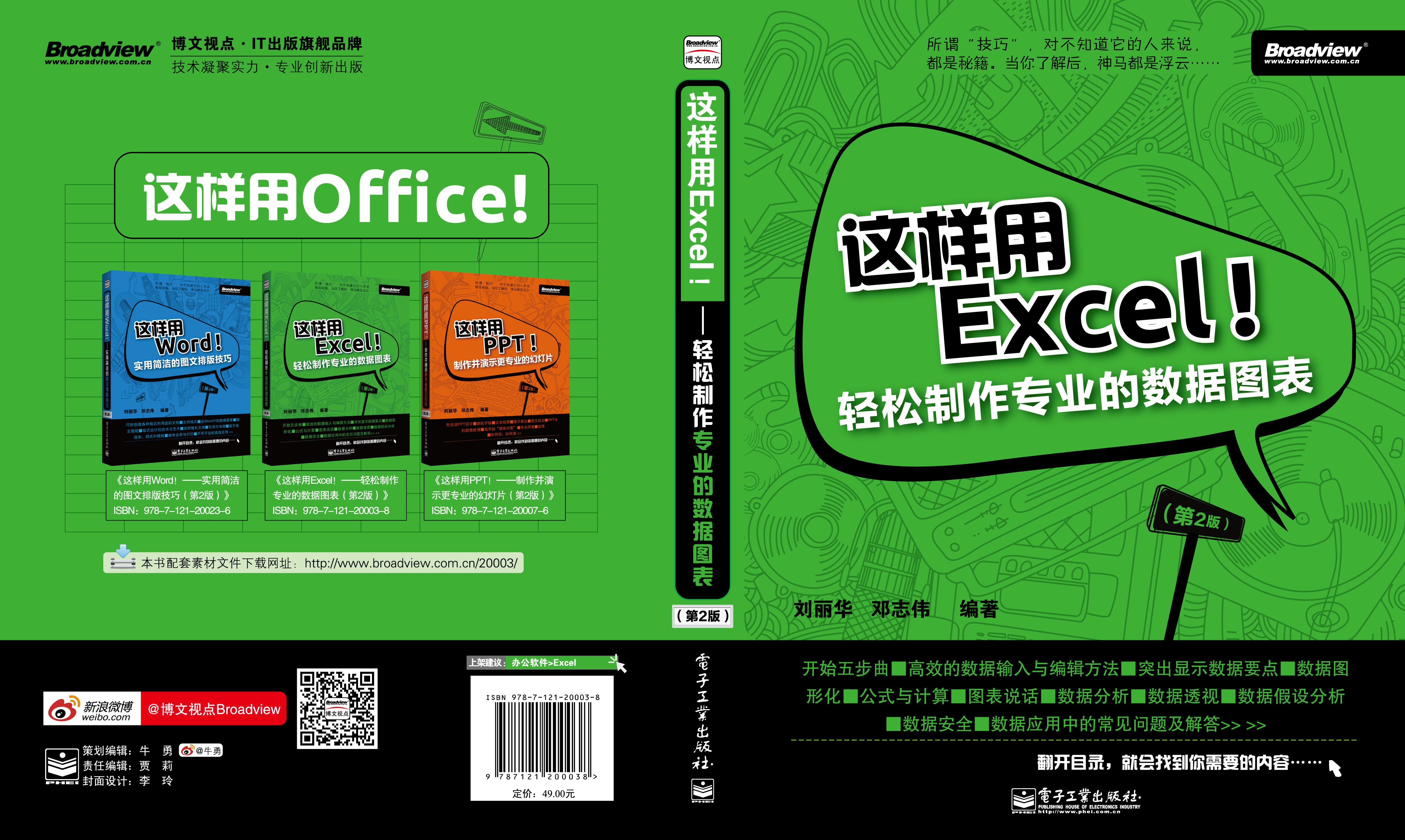 這樣用Excel!——輕鬆製作專業的數據圖表（第2版）