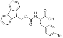 Fmoc-L-4-溴苯丙氨酸