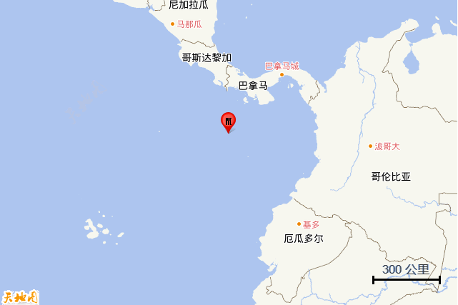 1·28巴拿馬海域地震