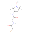 3-2-（2-溴乙醯氨基）乙醯胺]-2,2,5,5-四甲基-1-吡咯烷基氧化物
