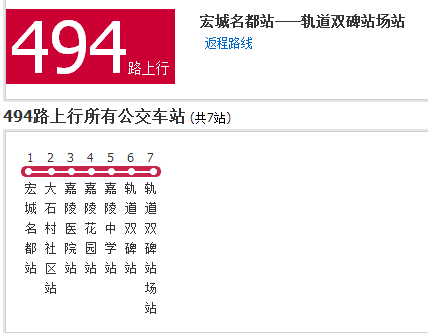 重慶公交494路