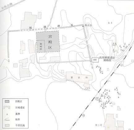 琉璃河遺址平面圖