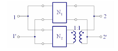 並聯二連線埠電路的變壓器隔離