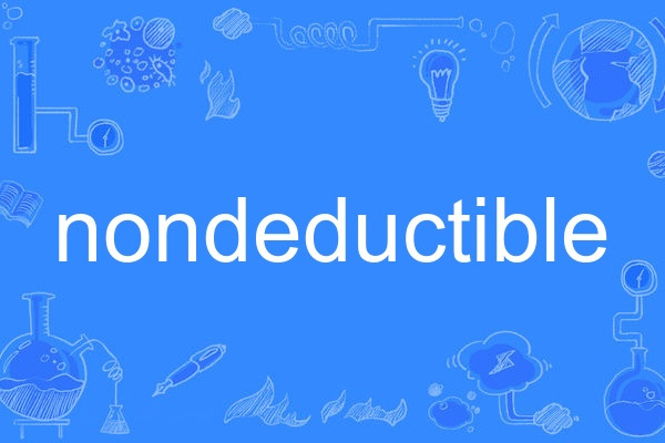 nondeductible