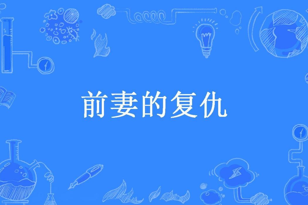 前妻的復仇(湛王妃所著小說)