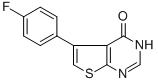 5-（4-氟苯基）-3H-噻吩並[2,3-D]-嘧啶-4-酮