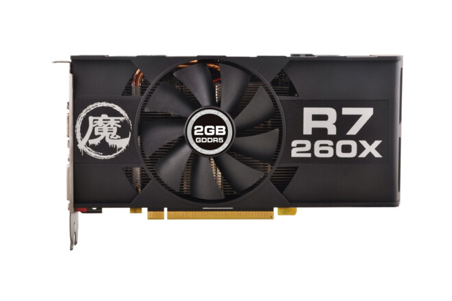 訊景R7 260X 2G黑狼