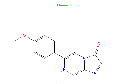 2-甲基-6-（4-甲氧苯基）-3,7-二氫咪唑並[1,2-A]吡嗪-3-酮鹽酸鹽[化學發光試劑]